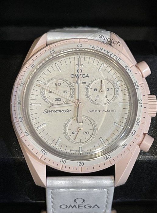 二手 SWATCH OMEGA 聯名BIOCERAMIC MOONSWATCH 金星 歐米茄手錶
