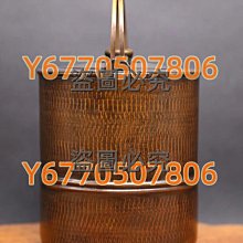 日本茶道具金誠堂制《銅制竹節型銅水注銅壺》 日本古美術古董銅水注