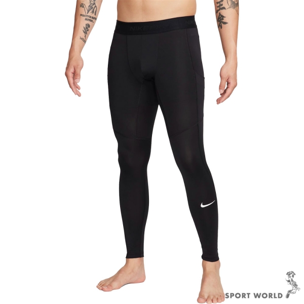 Nike 男裝 緊身長褲 健身 瑜珈 有氧 黑【運動世界】FB7953-010