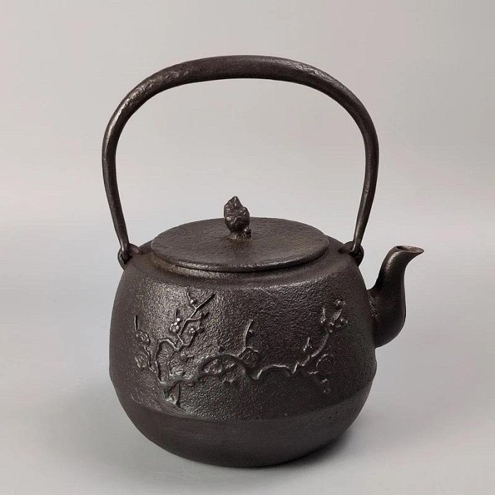 山形鋳鉄 人間国宝 高橋敬典作 鉄燗瓶＆鉄製鍋敷き