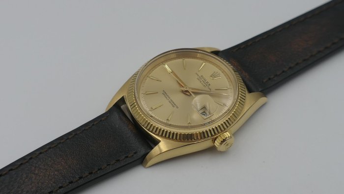 【美好時光】舊化古風 搭老勞超對味，最襯ROLEX的錶帶！20mm收16mm ROLEX男錶用皮錶帶 1601 1803 16234 18238