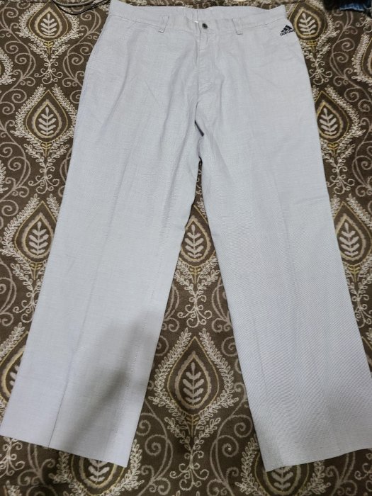 (M872) adidas 西裝/休閒長褲 W35~36