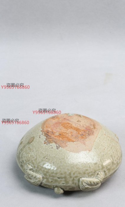 可議價越窯青瓷蛙型水盂。日本回流，文房用品，蛙型水盂造型很別