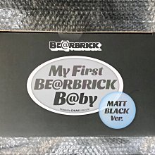 全新正品BE@RBRICK 500％ MY FIRST BEARBRICK BABY MATT BLACK Ver
