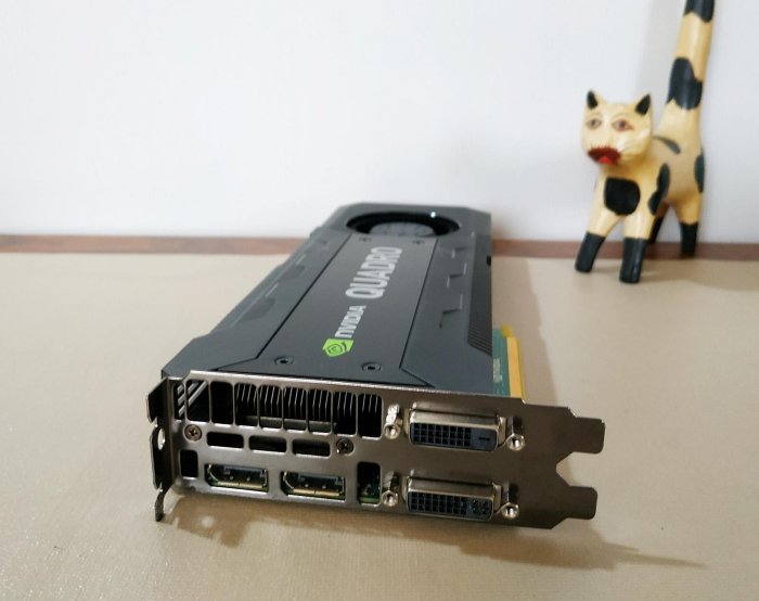 【中古現状品】NVIDIA QUADRO K5200 8GB Dell NVIDIA Quadro K5200 8GB x16 PCI-e 150W DW GPU | R93GX - ECS