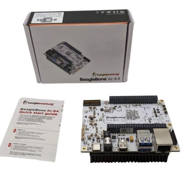 德源科技》(含稅)原廠BeagleBone AI-64 狗骨頭開發板，4G RAM 16G eMMC