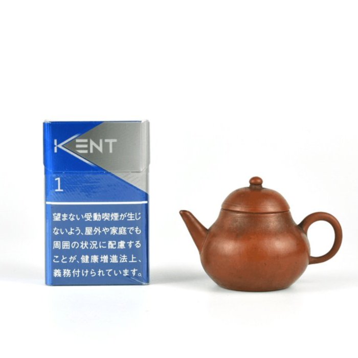 松永朱泥龍仙人文桃型水滴急須 松永朱泥龍仙人文桃型水滴急須 総辰砂桃形水滴 – Peach-