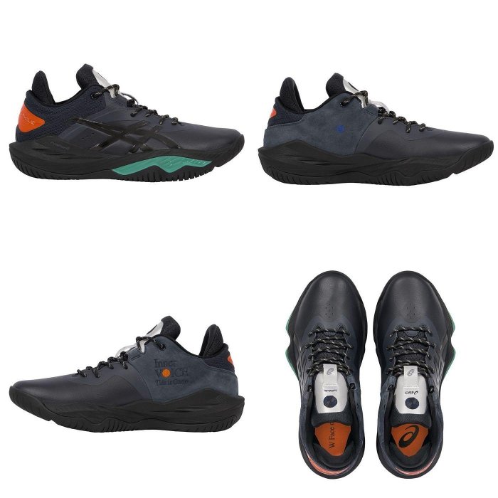 ASICS × ballaholic NOVA SURGE LOW 24cm ASICS Nova Surge Low Ballaholic Midnight Men's - 1061A050