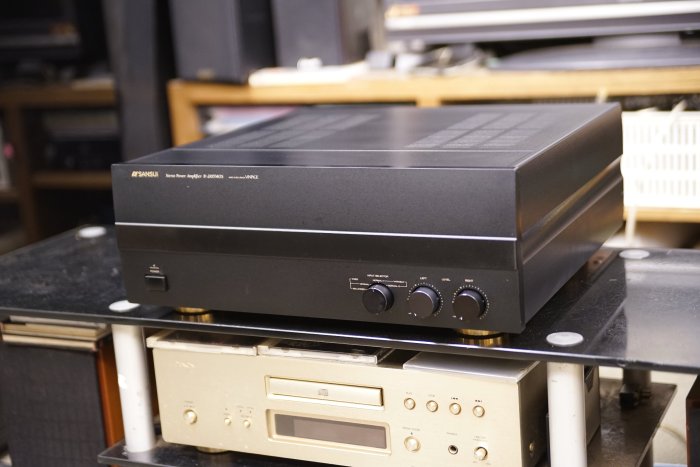 [ 一元音響 ] 超超超夢幻銘品 最後旗艦! 山水 SANSUI B-2105 MOS VINTAGE 二聲道後級擴大機
