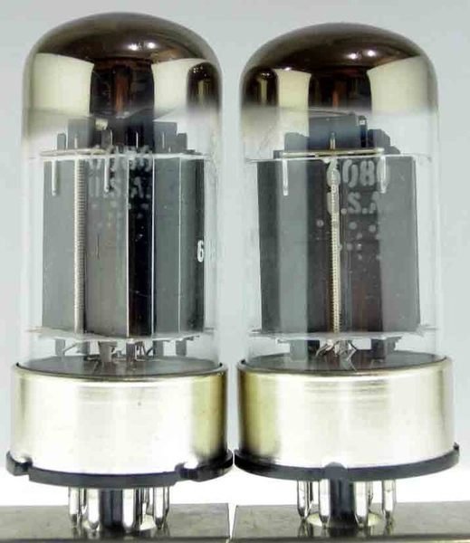 中國6N5P NIB︽NO:6003 美國Telefunken ( TFK 6080 真空管( 6AS7