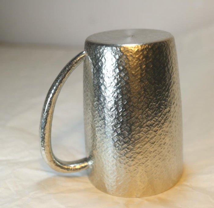 OSAKA SUZUKI~日本製造~jb1~大阪錫器~17-3-1~純錫杯~啤酒杯~300ml~超取