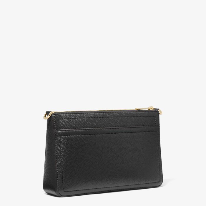 【Michael Kors】專櫃新款防刮牛皮 中款Maisie防刮皮革3合1 斜背包/側背包