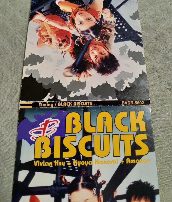 BLACK BISCUITS (黑色餅乾徐若瑄) - Timing 時機(2) 日版二手單曲CD