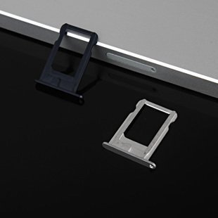 iPhone 5 卡託 sim 卡座 門號卡 卡套 SIM裝卡盤 Nano-SIM卡槽 白色[120160010402]