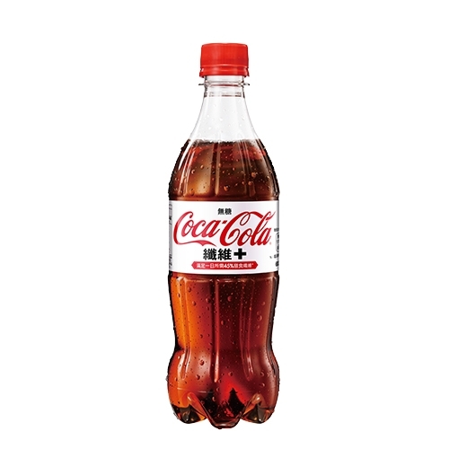 可口可樂纖維+ 600mlx24入x2箱(共48入)【愛買】