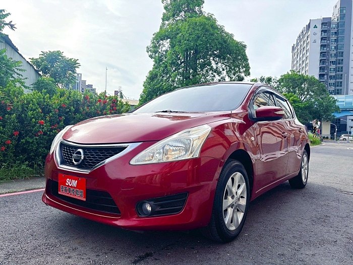 2015年式 日產 TIIDA 1.6 免鑰匙 實跑8萬公里 認證一手車