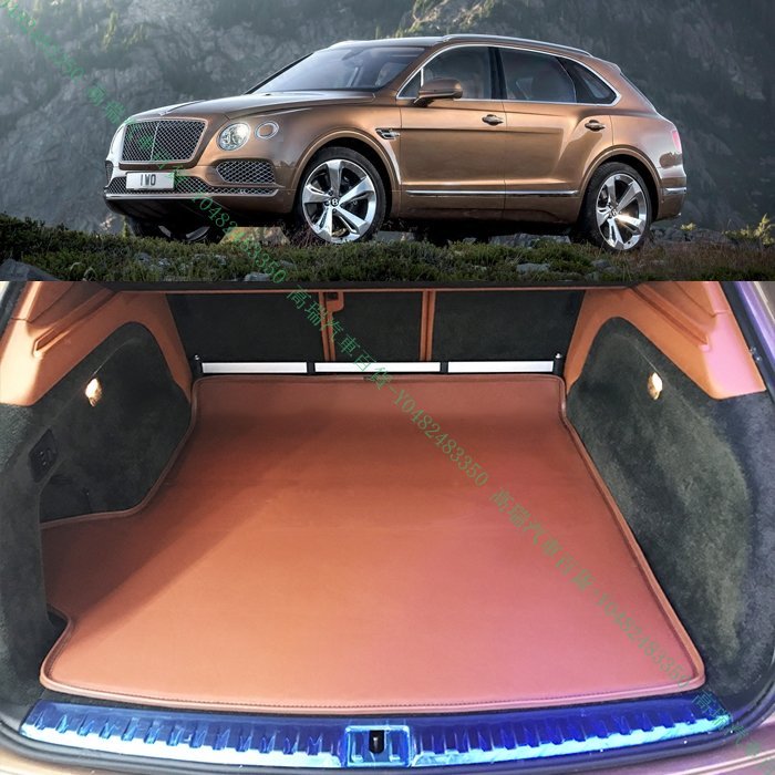 限時領折價券〖高瑞汽車百貨〗Bentley賓利 16年後 Bentayga SUV W12 法拉皮 皮革 行李箱後車廂後車箱墊