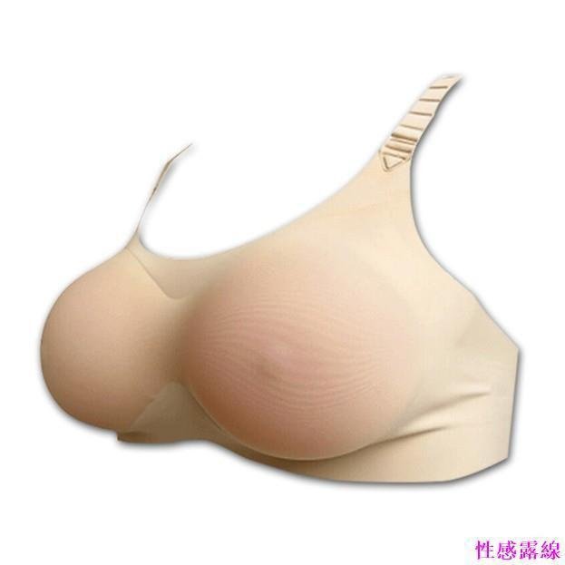 女用矽膠義乳【自黏凹底假乳+內衣套裝】逼真 柔軟 一秒變大胸 假胸 cos play 變裝胸墊 coser 假奶 假奶 偽娘變裝 女裝大佬 性感 假胸 義乳 c