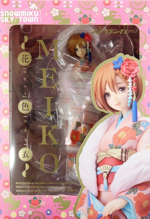 日本正版STRONGER 初音未來MEIKO 花色衣和服1/8 模型公仔日本