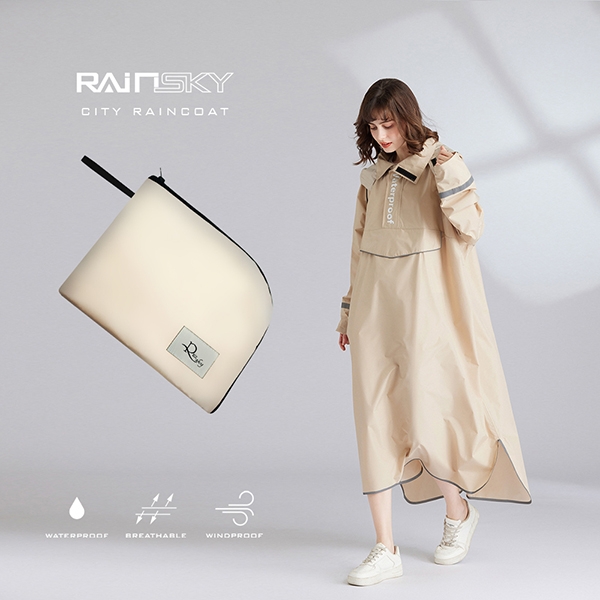 【全館超贈點10倍送】城市風衣 / 雨衣_長版雨衣 連身雨衣 輕便型雨衣 超輕質雨衣 (多色可選)