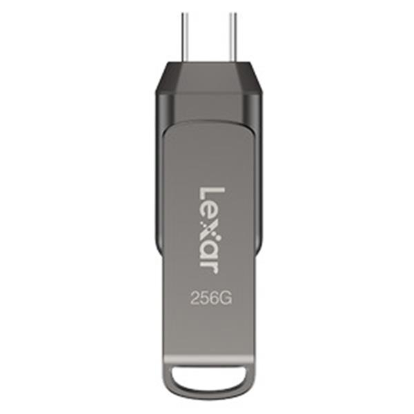 Lexar 雷克沙 D400 256GB USB 3.2 Type-A、Type-C 雙頭隨身碟
