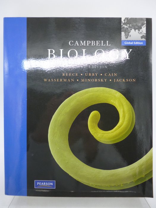月界1S2】Campbell Biology－9/e（絕版）_Reece．Urry等_坎貝爾生物學