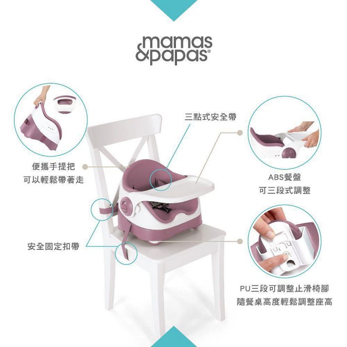 mamas&papas 三合一 都可椅