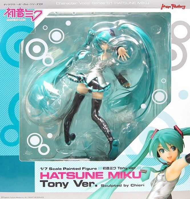 日本正版Max Factory 初音未來MIKU Tony ver. 1/7 模型公仔日本代購