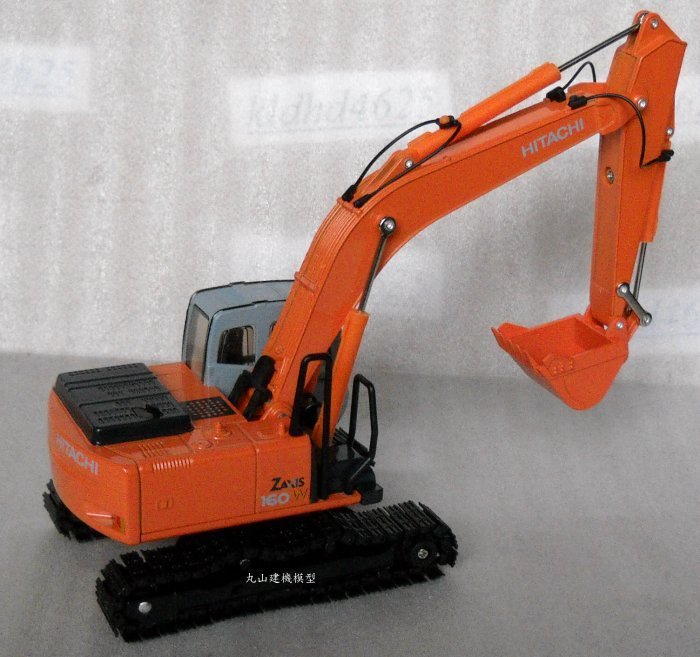 日立建機 HITACHI ZAXIS 160W 1/40 模型 丸山建機模型店]---絕版品HITACHI ZAXIS-160W 1/40 履帶式怪手挖土機