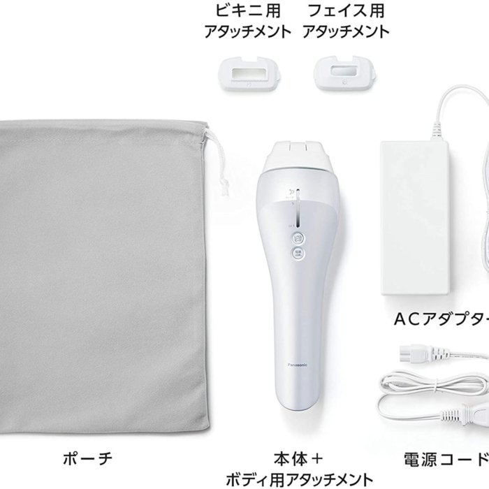 日本PANASONIC 國際牌光學除毛器脫毛臉部身體ES-CWP82 美容無線