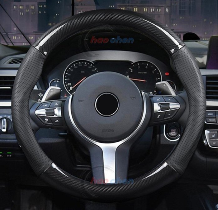 INFINITI 高品質碳纖維方向盤套 Q30 Q50 QX30 QX50 Q60 QX70 方向盤 皮套【CA63P】