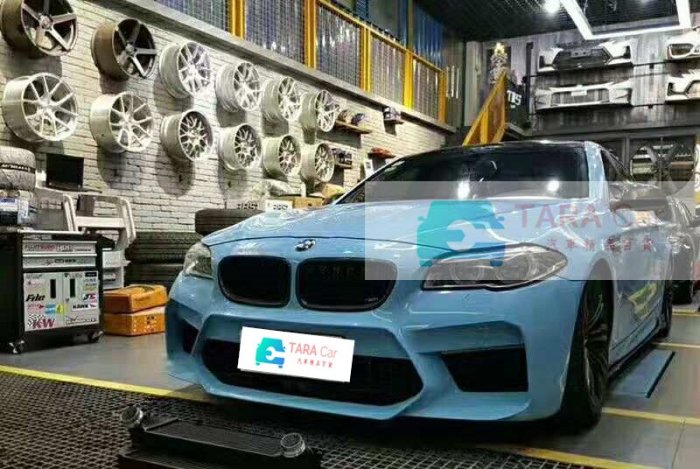 BMW 寶馬 F10 改 新款 F90 G30 M5 樣式 前保桿 保桿 前大包 套件 實車照