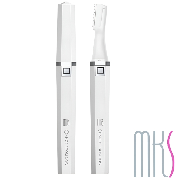 MKS美克斯 嬰兒安全型電動修眉刀(NV8618B 白色款)