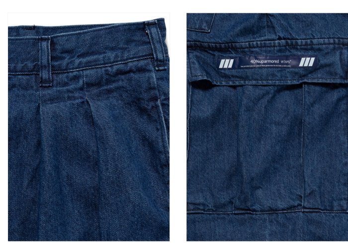 WTAPS MILT2301 / TROUSERS / COTTON. DENIM。太陽選物社261WVDT-PTM05