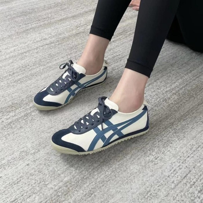 茶虎 鬼冢虎Onitsuka Tiger Mexico 66 燕麥奶茶鬼冢虎多色男女