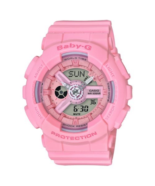 【金臺鐘錶】CASIO 卡西歐 BABY-G (玫瑰粉 ) BA-110-4A1