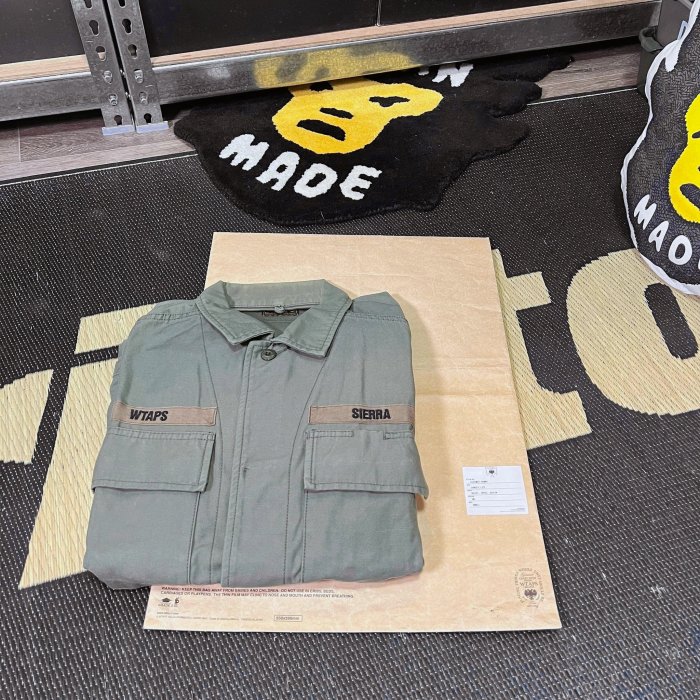 wtaps jungle ls shirt ジャングル 15aw S WTAPS 15AW JUNGLE L/S SHIRT ジャングルシャツ 1