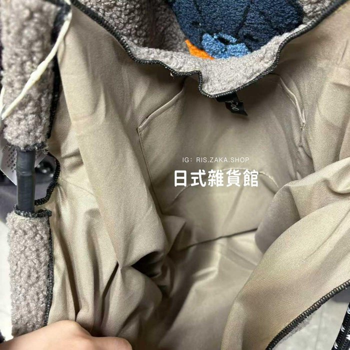 ＊日式雜貨館＊ 日本限定 羊羔毛 QQ毛 小熊 花卉 貓咪 刺繡手提肩背包 2WAY手提包 刺繡款 輕便兩用手提袋 肩背包 通勤包 購物袋 購物包