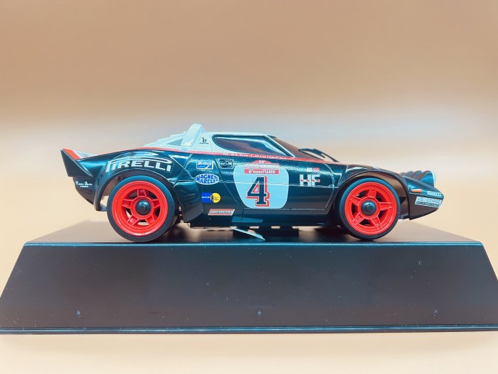 非常罕見Kyosho MINI-Z Racer 車殼LANCIA STRATOS 78 SANREMO #4 F/S