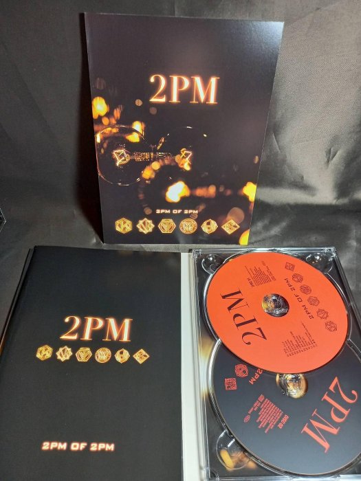 二手2PM 【2PM OF 2PM 】初回生產限定盤B ( 2CD ) +豪華BOX 80P寫真
