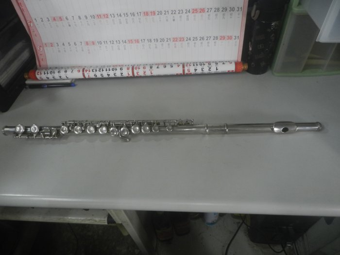 K153 【二手長笛】FUZIKAWA  JAPAN專業級手工長笛原裝正品