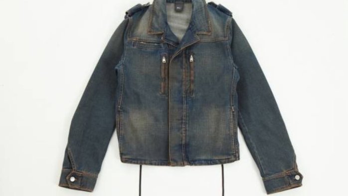 Dior homme 2005年  經典螺紋  「很不一樣的」牛仔外套！