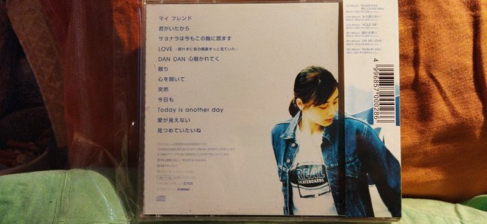 ZARD ~ TODAY IS ANOTHER DAY -- 日版已拆近全新, 附側標, CD