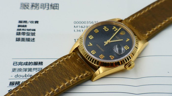 【美好時光】ROLEX勞力士16238全金DJ罕見黑色電腦面!超帥霸氣的黑金配! ( 18038 18238參考)