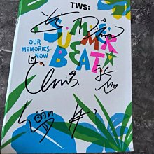 嚴選TWS mini summer beat TWS親筆簽名專輯，配備完整周邊商品歌詞本