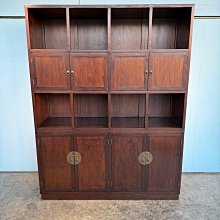 永茂全新二手家具館~新竹2手家具家電中古推薦*B021405*原木收納櫃*大型家具 客廳傢俱 酒櫃 展示櫃 收納櫃 置物櫃 電視櫃 鞋櫃 斗櫃 衣櫃