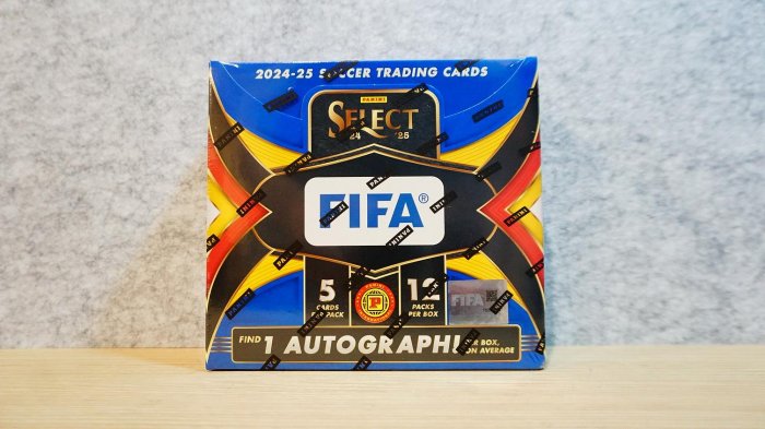 *Concon小舖* 原封箱 2024-25 Panini Select FIFA Soccer International Hobby Box