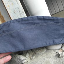 47年----空軍士官藍人布----船形帽-----國軍----軍帽----大盤帽