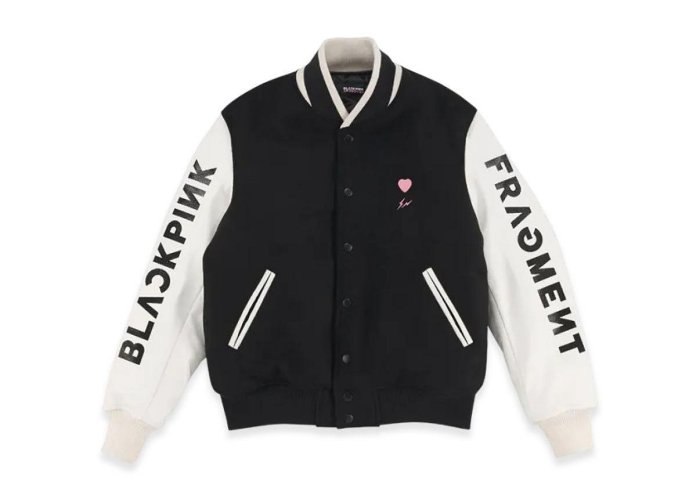 ジャケット・アウター FRAGMENT x BLACKPINK Stadium Jacket L FRAGMENT x BLACKPINK Stadium Jacket 聯名款夾克外套。太陽選物社