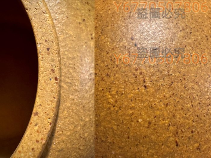 畢業級全手工——原礦老宕口黃金段泥水平小品紫砂壺120cc 原礦黃金段泥不